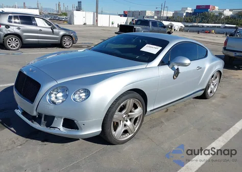 2012 Bentley Continental Gt from USA, damaged, VIN SCBFR7ZA9CC070736